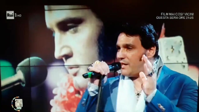 Joe Bavota ospite al Caffè di Rai 1